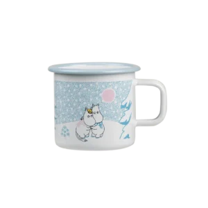Let it snow - Moomin enamel mug 3,7dl