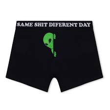 Same Shit Different Day Boxers - Black
