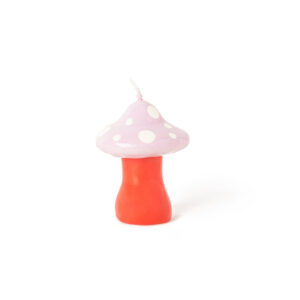 Mushroom Candle - Pink