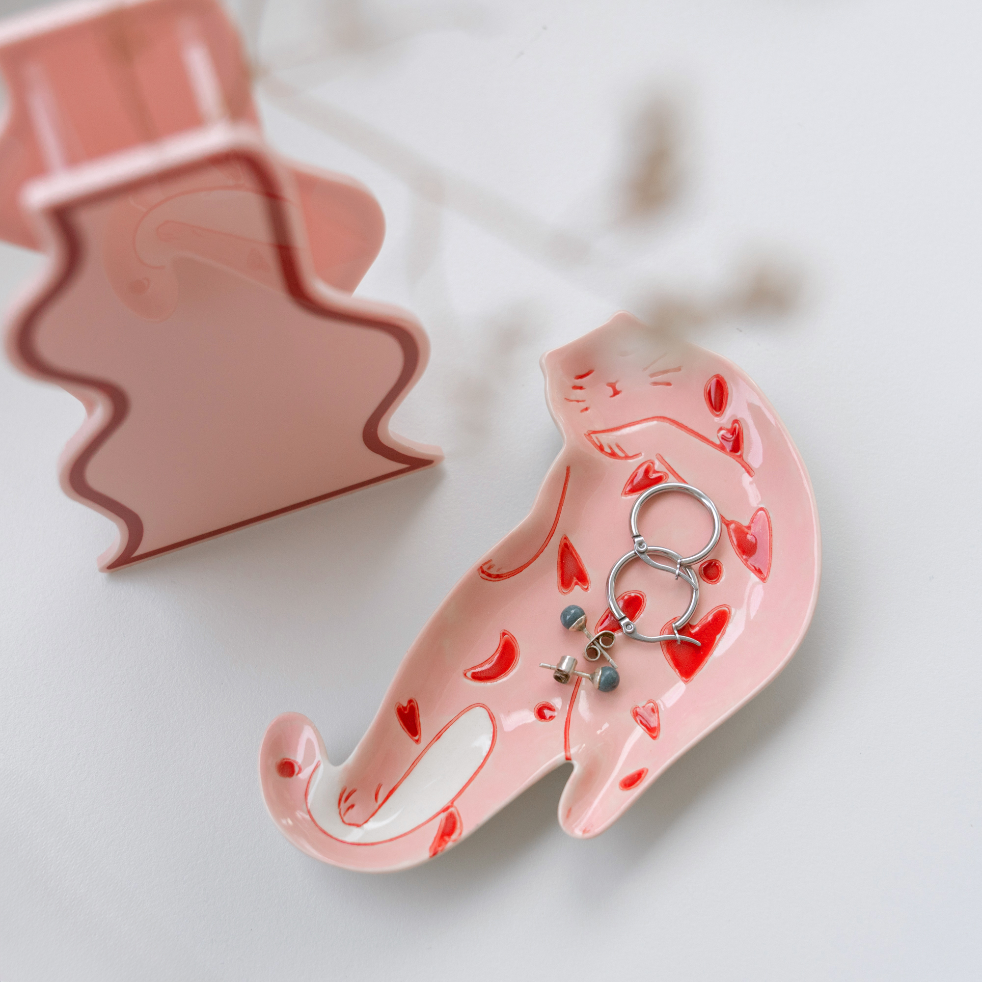 Sleepy Cat - Jewellery Plate - Image 2