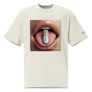 Zero Fucks T-shirt - Nude