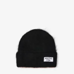 The Mohair Beanie - Ebony Black