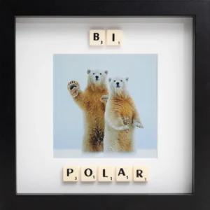 BI POLAR - Scrabble Print