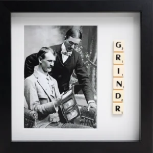 GRINDR - Scrabble Print