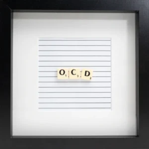 OCD - Scrabble Print
