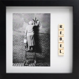 REBEL - Scrabble Print