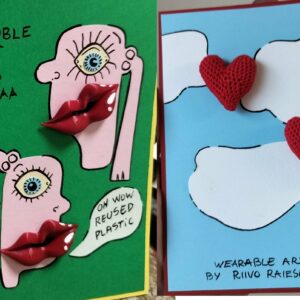 Riivo 3D väike kõrvarõngas