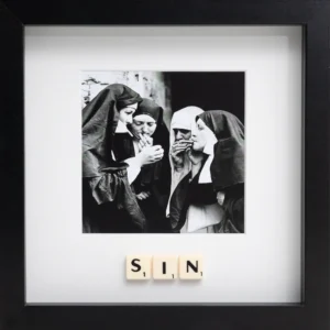 SIN - Scrabble Print