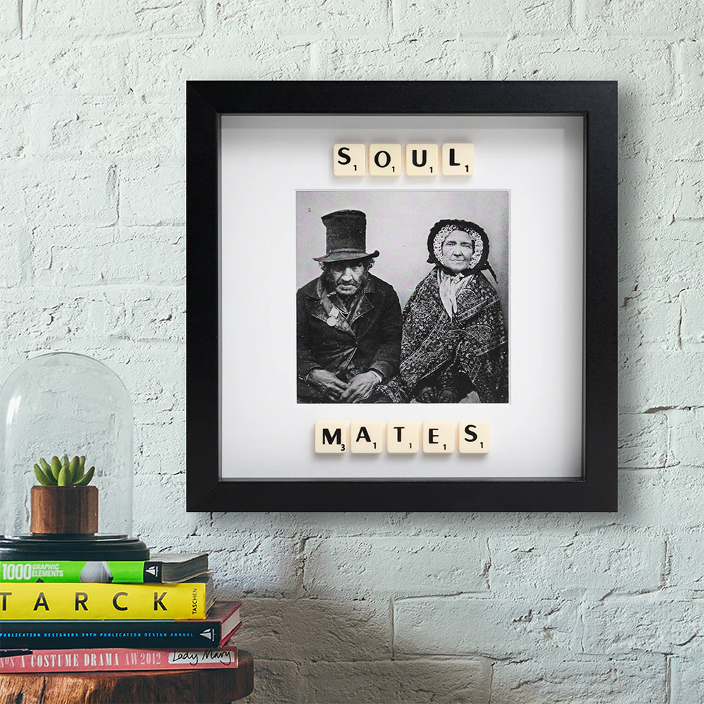 SOUL MATES - Scrabble Print - Image 2