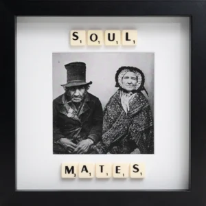 SOUL MATES - Scrabble Print