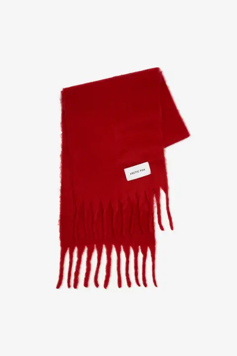 The Stockholm Scarf - Crimson Red