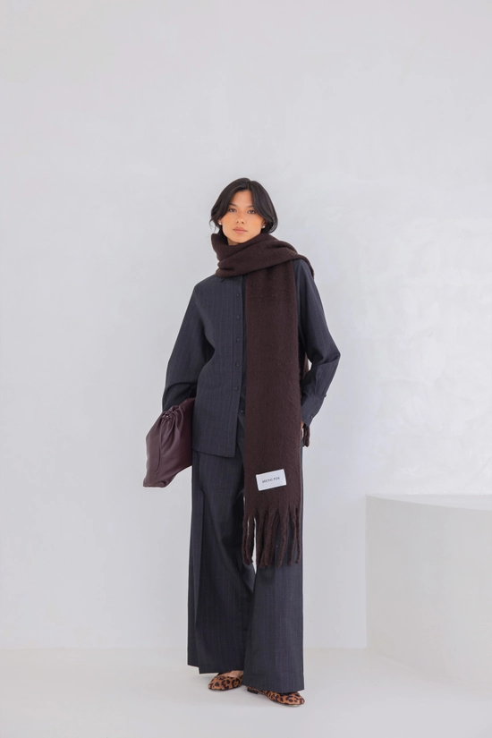 The Reykjavik Scarf - Ground Coffee - Image 2