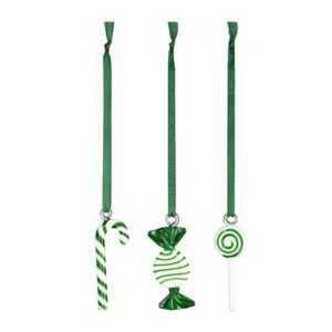 Moomin Christmas decoration Sweets set of 3 Green