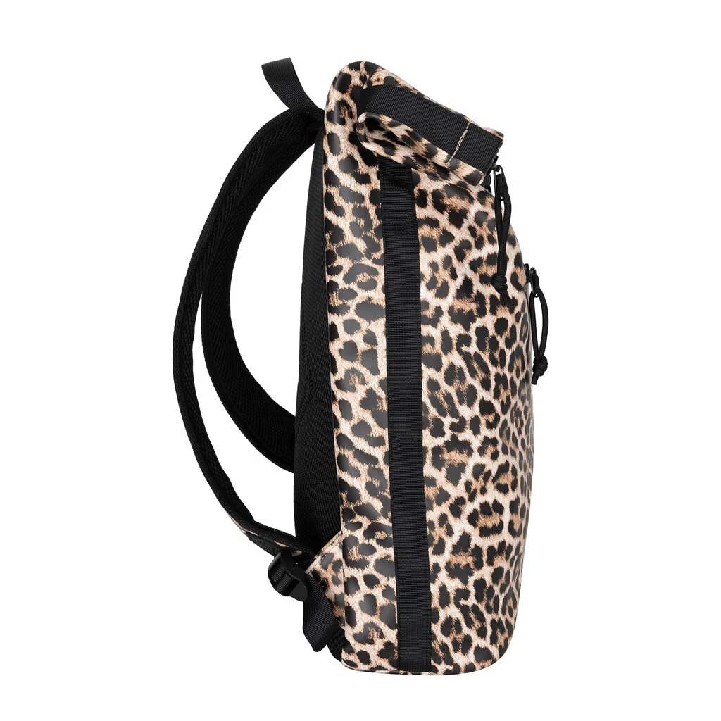 New York Rolltop Backpack - Leopard - Image 2