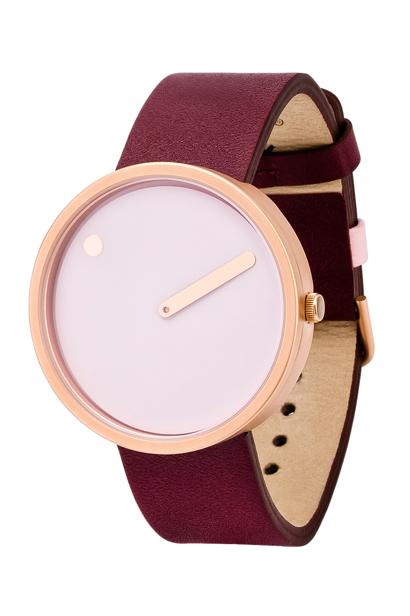 Dusty Rose Pink / Burgundy / 40mm - Image 2