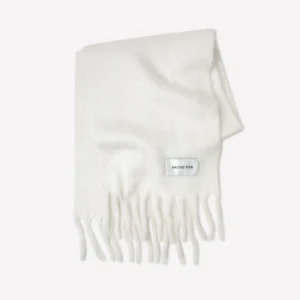 The Stockholm Scarf - Polar White