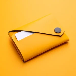 LEMUR - Yellow Eclipse Wallet