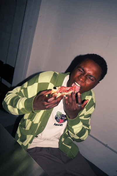 Cardigan - Green Check - Image 2