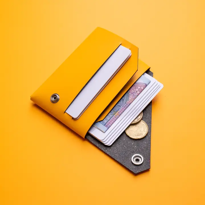 LEMUR - Yellow Eclipse Wallet - Pilt 2