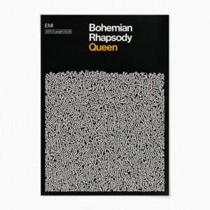 Bohemian Rhapsody - Lyrics Poster