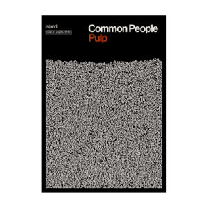 Common People - Lyrics Poster