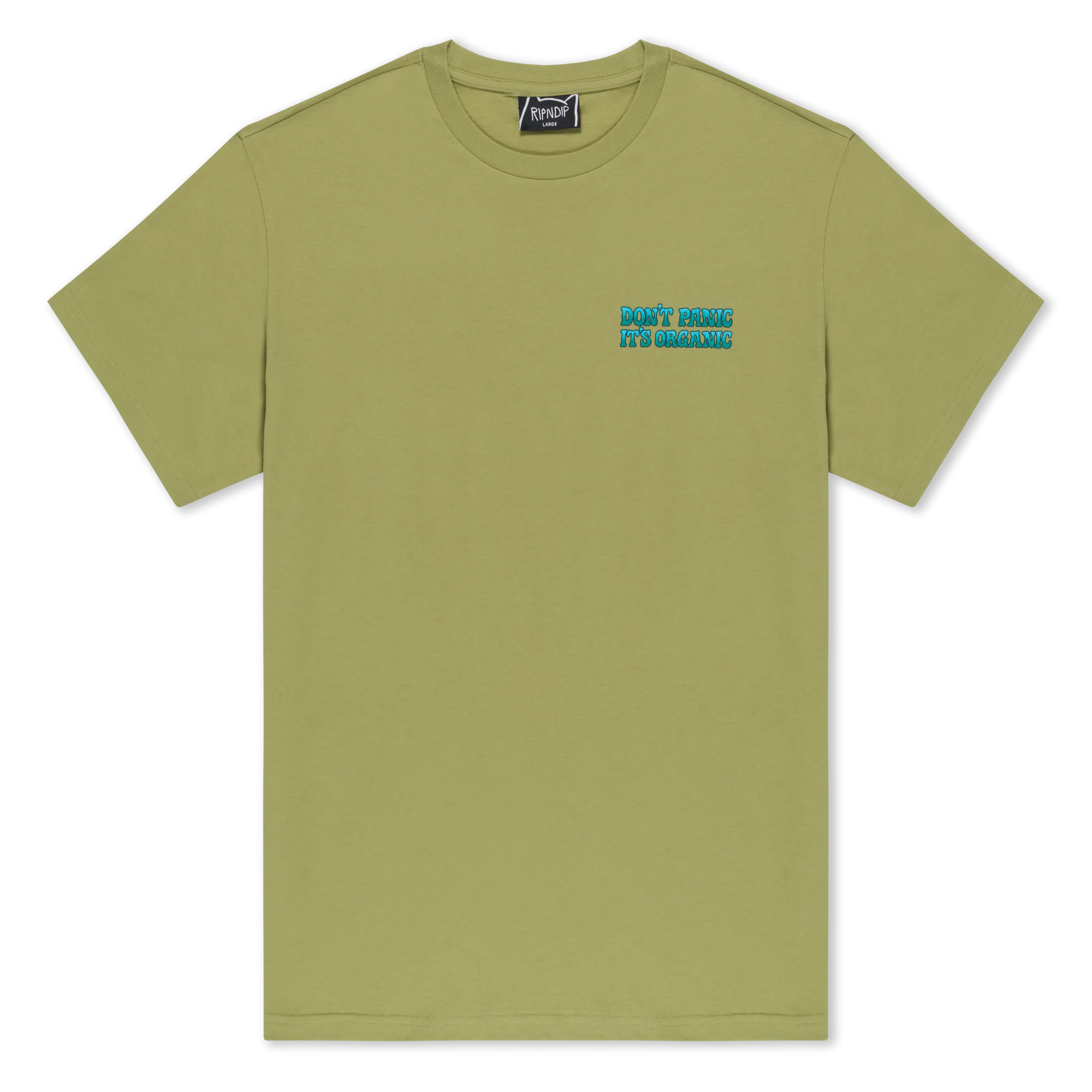 Don´t Panic Tee - Light Forest - Image 2