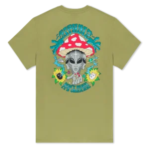 Don´t Panic Tee - Light Forest