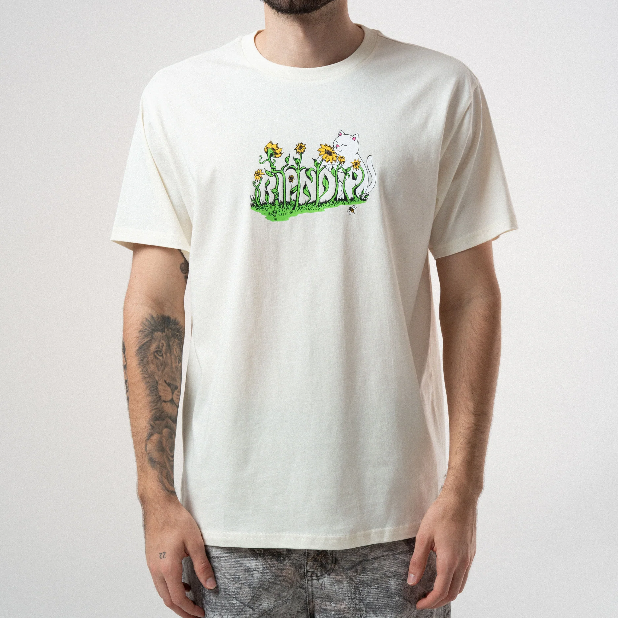 Flower Boy Tee - Bone - Image 2