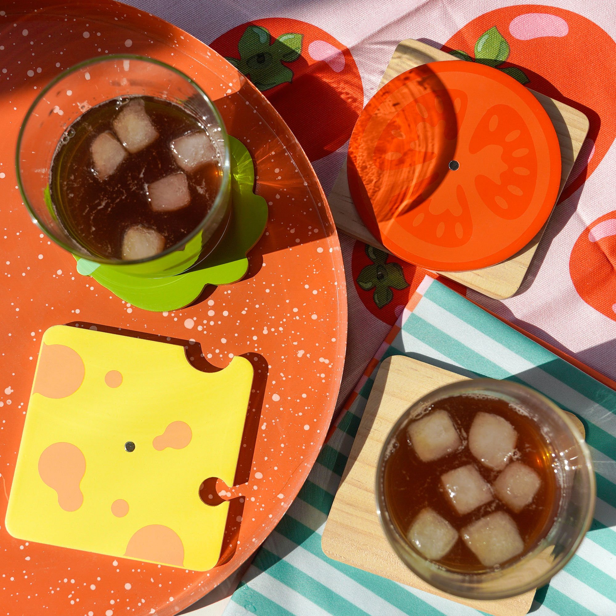 Burger - Coaster Set - Image 3