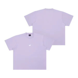 The Moomin Ts - White (Copy) is shown from the front and back; the front has a small white graphic logo on the left chest, and the back is plain with no designs or text. Gate21.ee